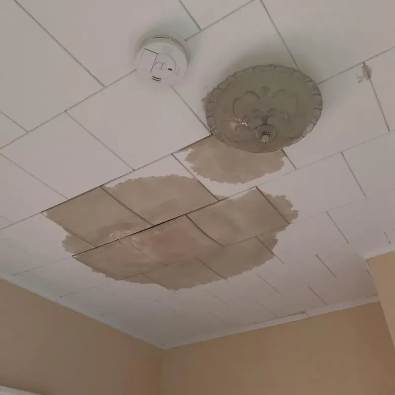 Ceiling Water Damage Repair in Spencer, TN