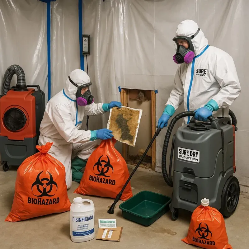 Contaminated Water Handling Protocols process in Spencer, TN