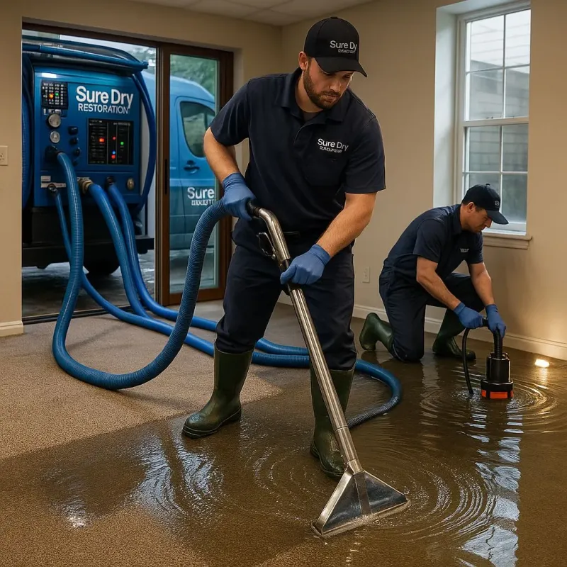 Water Extraction and Removal process in Spencer, TN